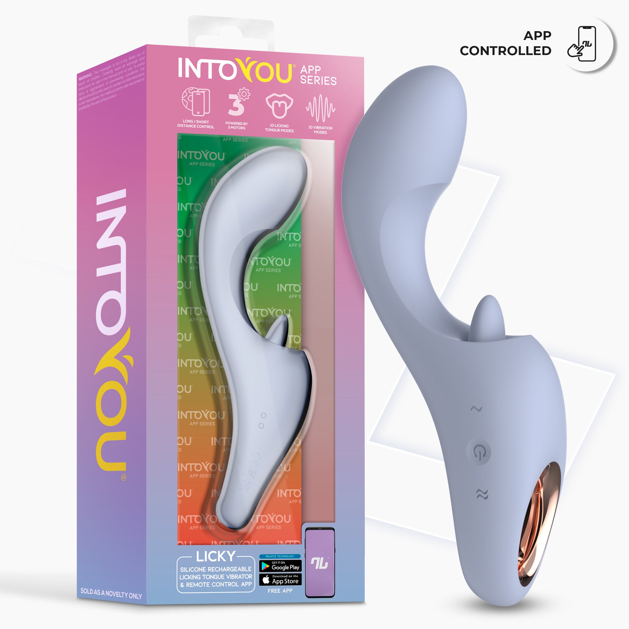 Licky Vibrador con Lengua Licking con App