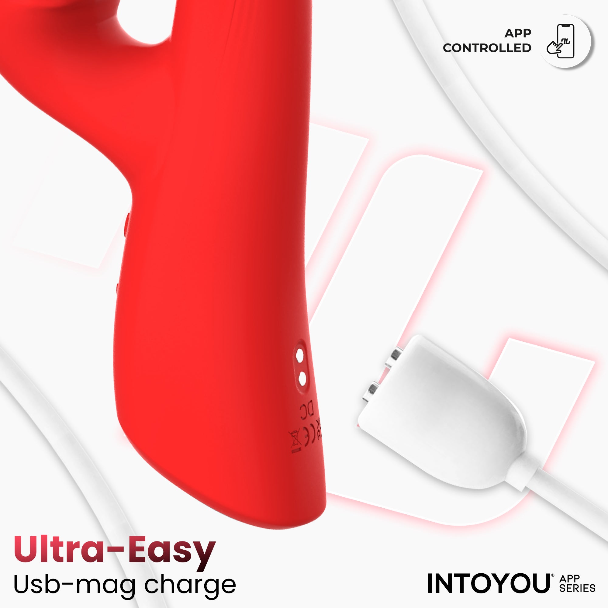 Trixy Vibrador con Tapping y Biting con App