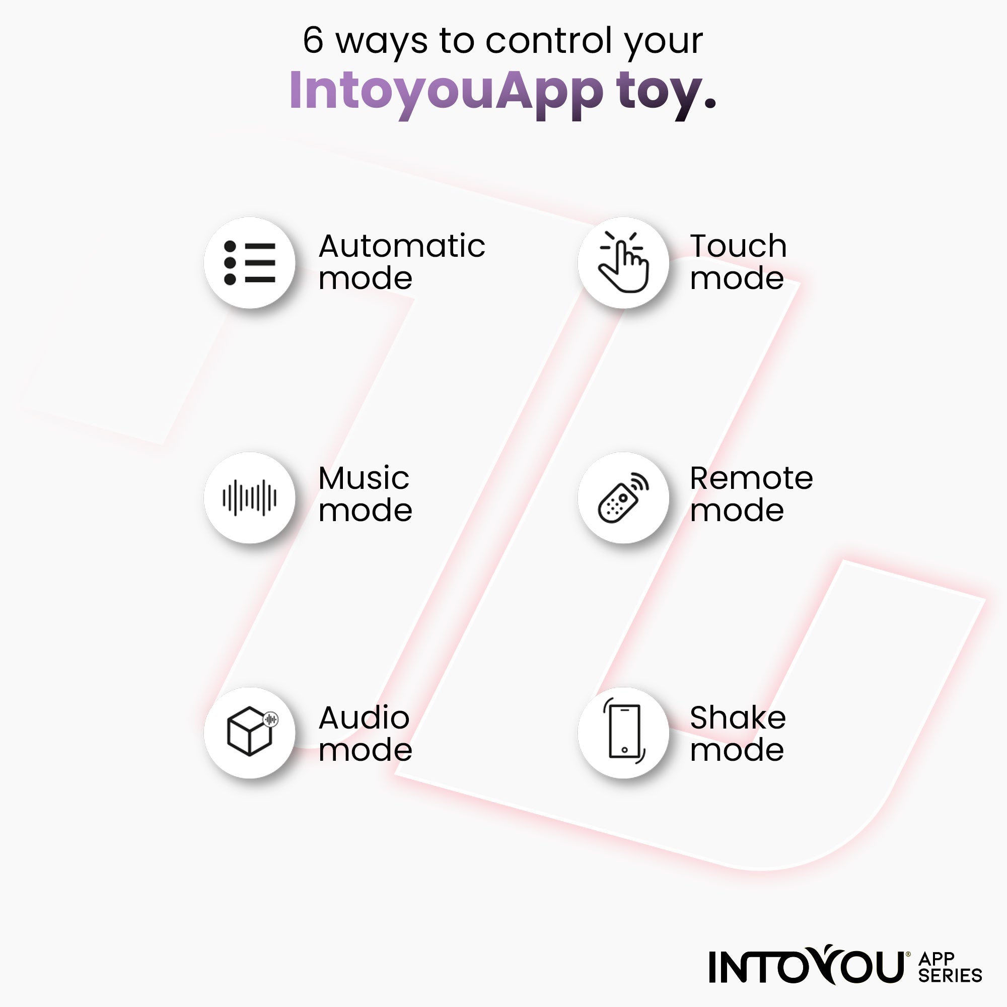 INTOYOU APP SERIES Vibrating Egg with Waving Motion and USB App