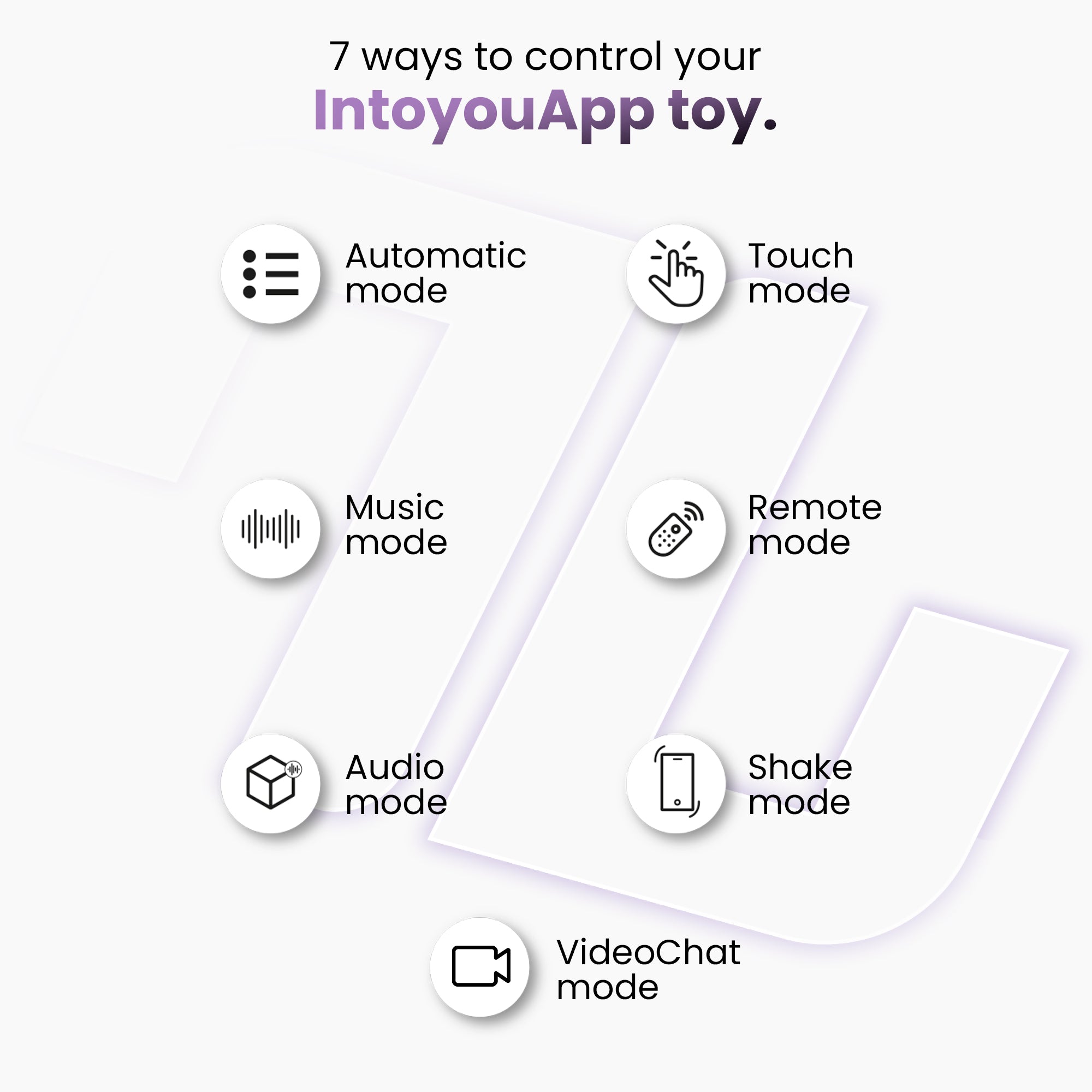 INTOYOU APP SERIES Zack Plug Anal con Flipping Tongue y Vibración con App