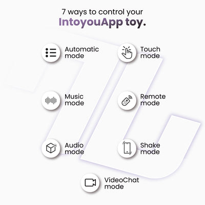 Série d'applications INTOYOU : masseur Salma avec langue pivotante et vibration via application.