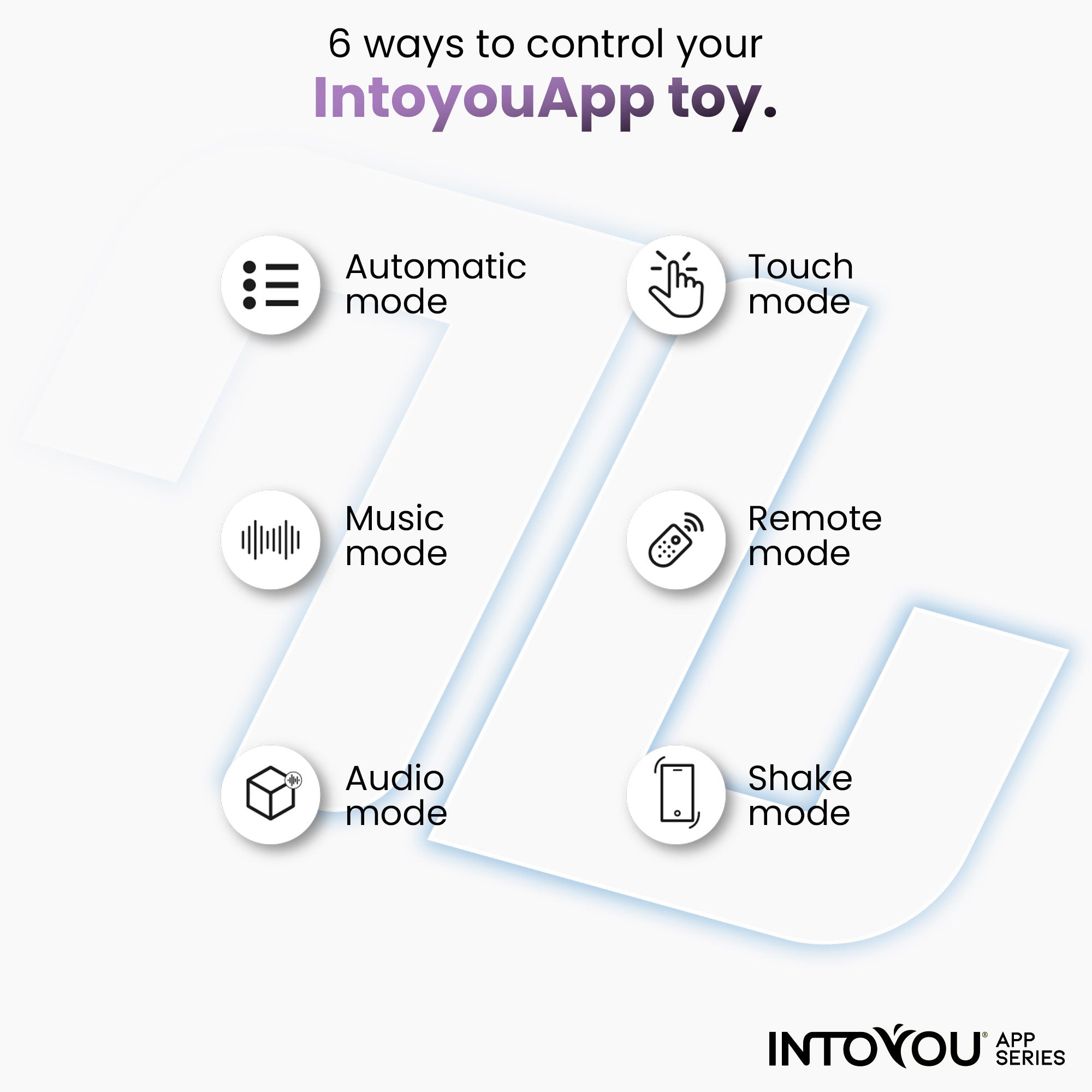 Culotte vibrante INTOYOU APP SERIES avec application, silicone bleu