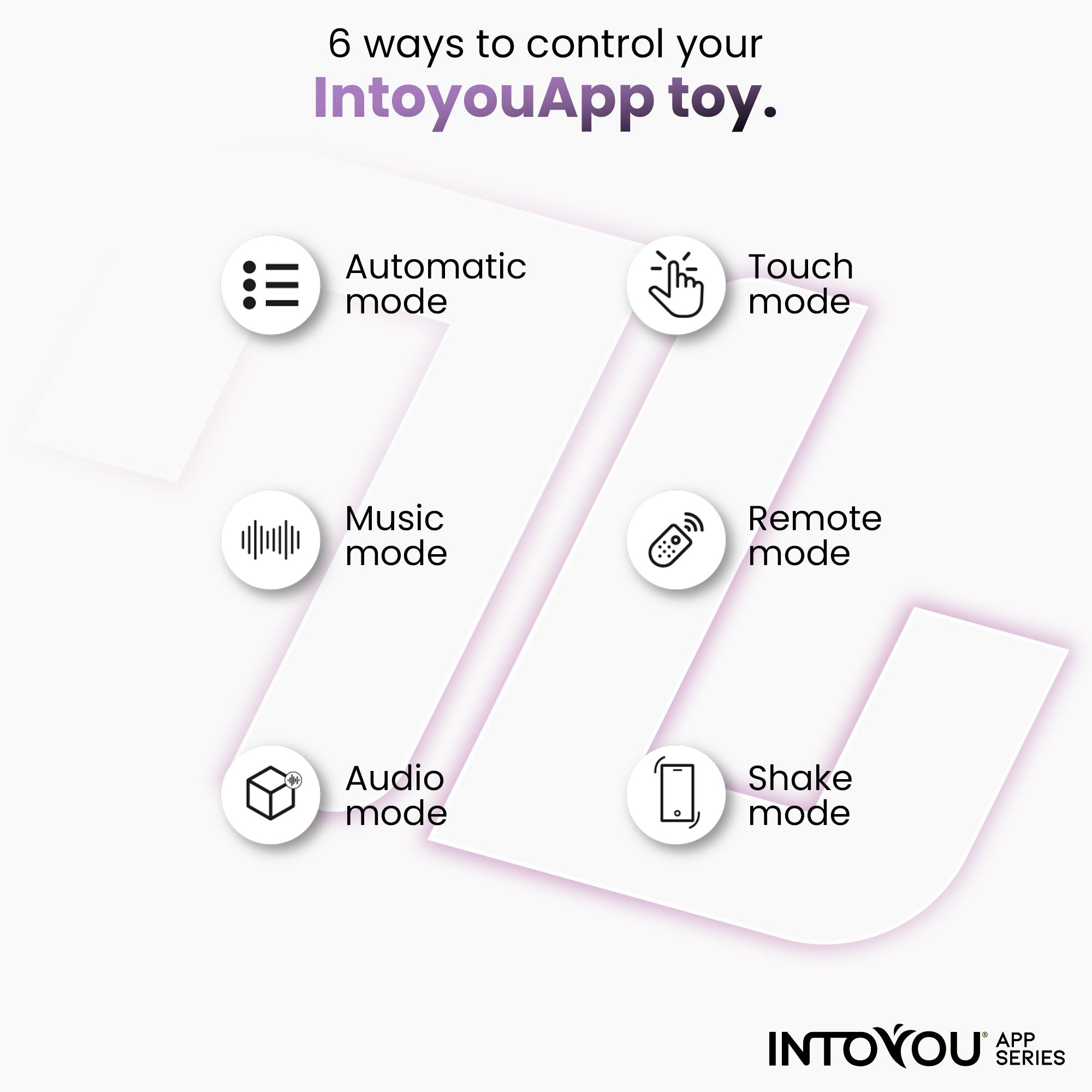Vibromasseur Sendel de la série INTOYOU avec anneau à bille interne, mouvements de haut en bas et pulsations via l'application