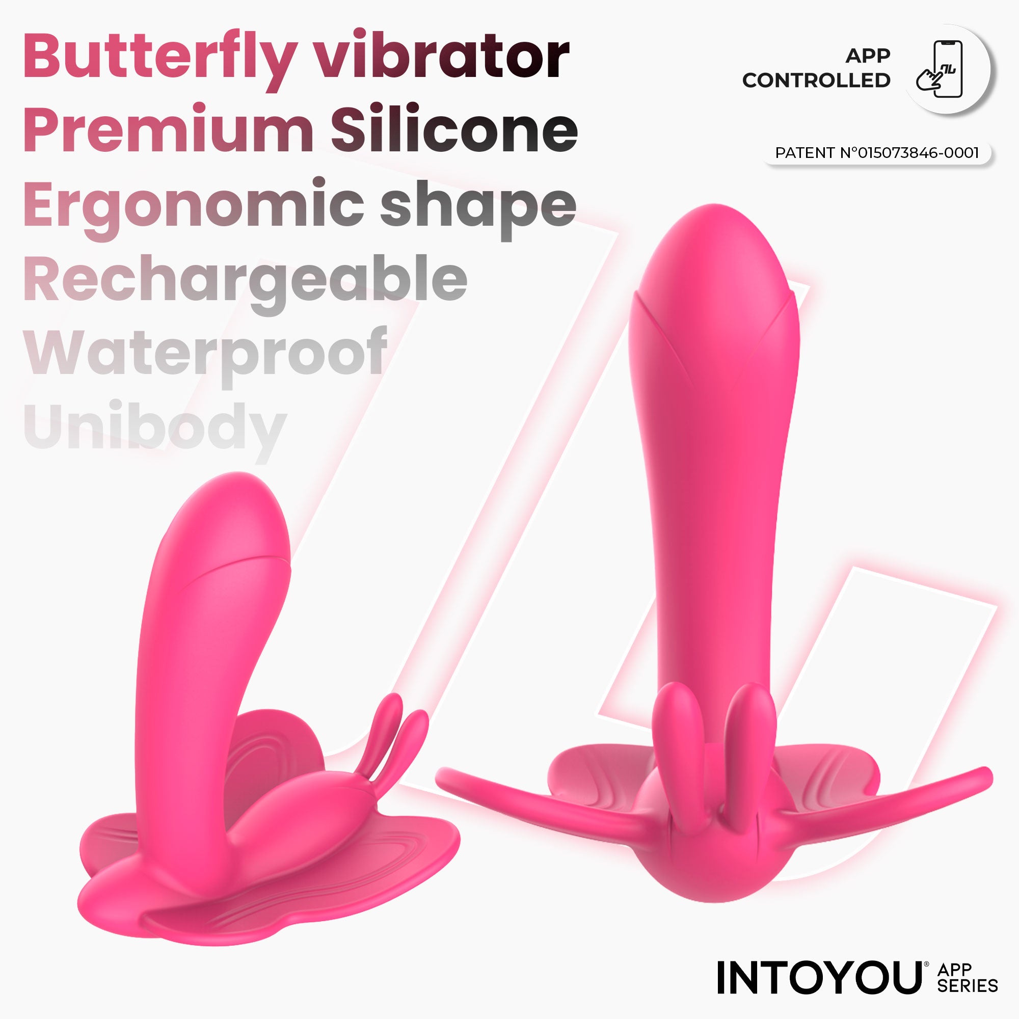 Wingy Estimulador Mariposa con APP Púrpura