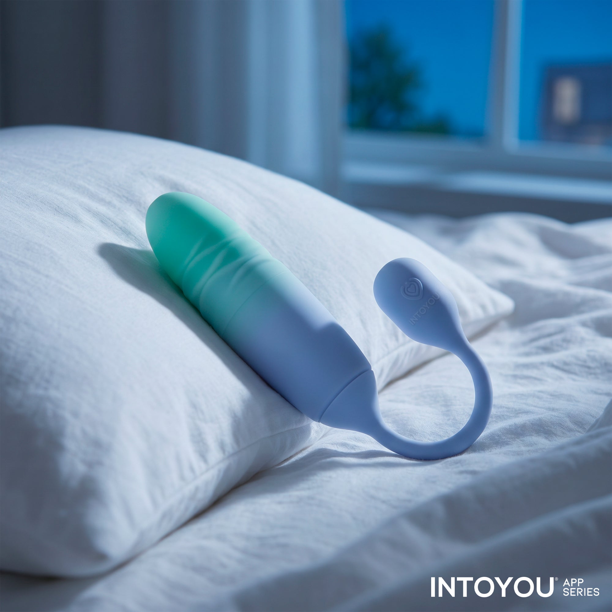 NexEgg Motion Huevo Vibrador con Thrusting App Lila/Pistacho