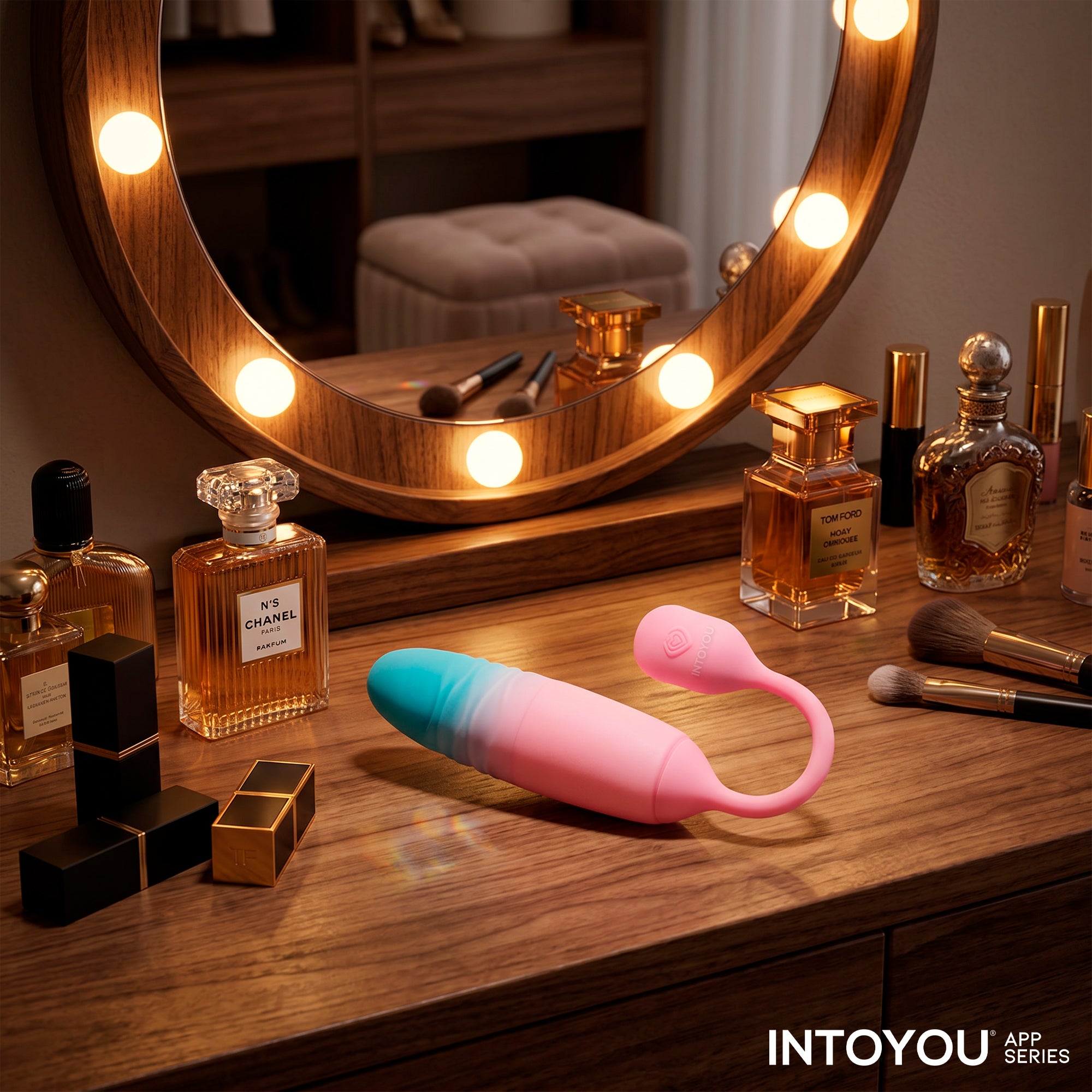 NexEgg Motion Huevo Vibrador con Thrusting App Rosa/Turquesa