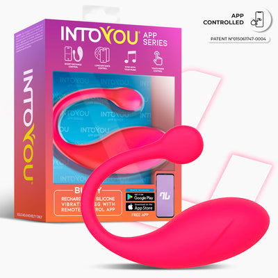 Œuf vibrant Bulby avec application INTOYOU SERIES Rose intense