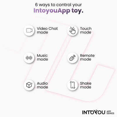 INTOYOU APP SERIES Stimulateur Papillon Ailé ​​avec Application Rose