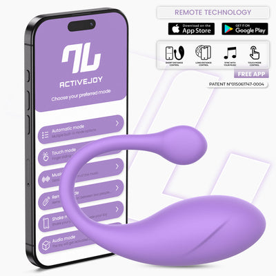 Œuf vibrant Bulby de la série INTOYOU APP avec application Lavande