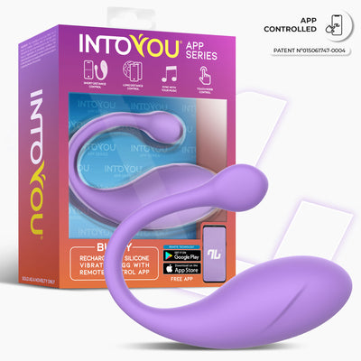 Œuf vibrant Bulby de la série INTOYOU APP avec application Lavande
