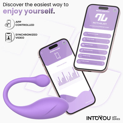 Œuf vibrant Bulby de la série INTOYOU APP avec application Lavande