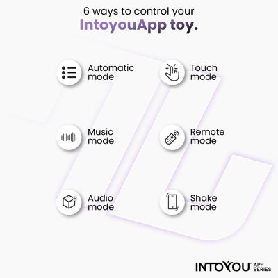 Œuf vibrant Bulby de la série INTOYOU APP avec application Lavande