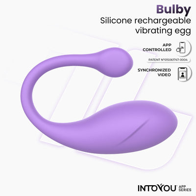 Œuf vibrant Bulby de la série INTOYOU APP avec application Lavande