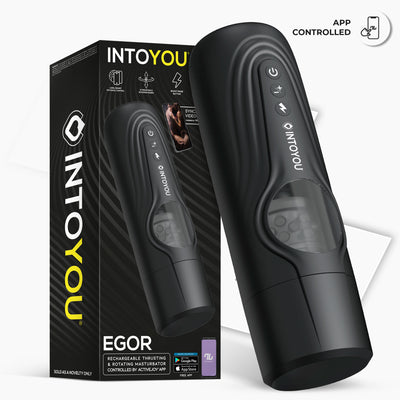 Série INTOYOU APP Egor Masturbateur masculin avec rotation et poussée via application