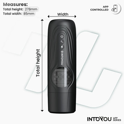 Série INTOYOU APP Egor Masturbateur masculin avec rotation et poussée via application